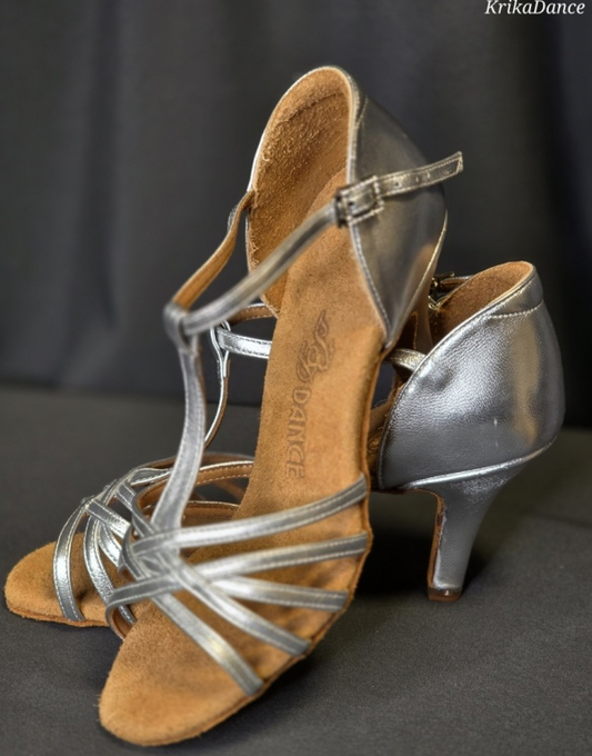 Women LA Shoes BD 217 SILVER/BD Dance Original