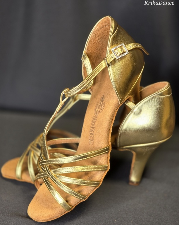 Women LA Shoes BD 217 GOLD/BD Dance Original