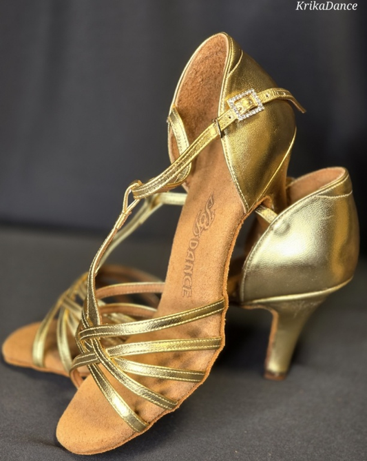 Women LA Shoes BD 217 GOLD/BD Dance Original