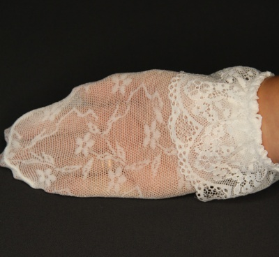 Girls' White Dance Socks