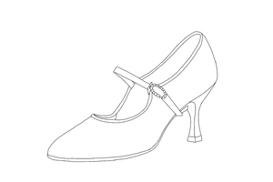 WOMEN STANDART DANCE SHOES